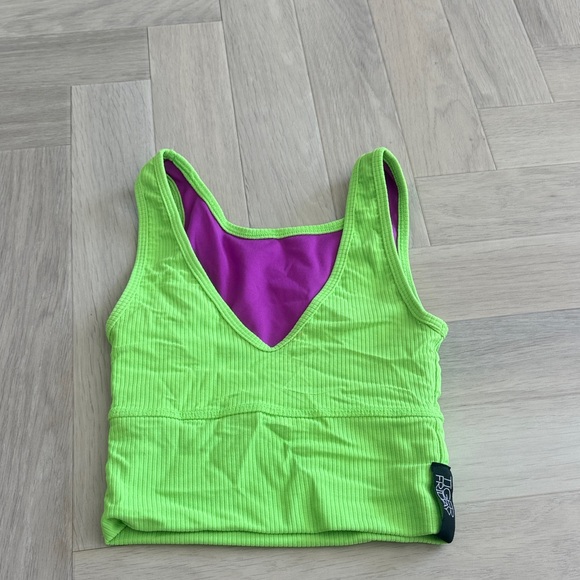 Vibrant Green Women's Tank Top - Picture 2 of 2